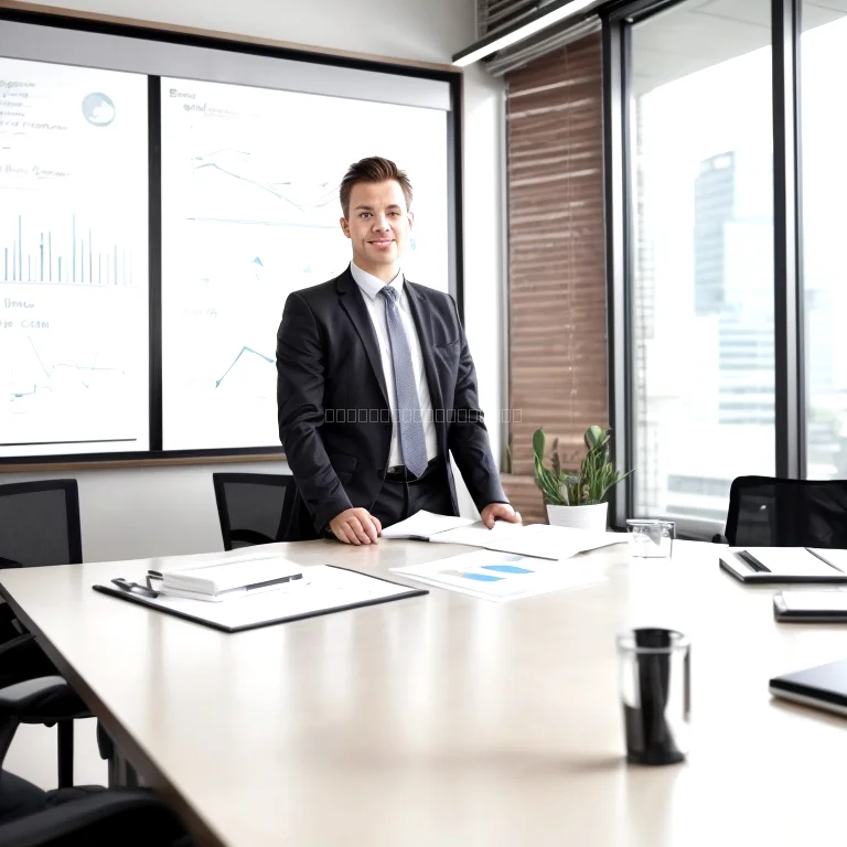 ビジネスリーダーが戦略を議論している様子